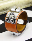 HM Collier De Chien 4cm Silver Bracelet
