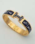 H BRACELET BLUE CERAMIC
