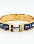 H BRACELET BLUE CERAMIC