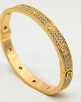 LOVE BRACELET 6.1MM DIAMOND-PAVED 10 BIG DIAMONDS