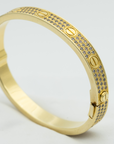 LOVE BRACELET 6.1MM DIAMOND-PAVED