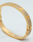 LOVE BRACELET 6.1MM DIAMOND-PAVED