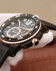 CALIBRE DIVER 42 AUTOMATIC BLACK CASE BLACK DIAL