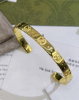 GG OPEN GOLD BRACELET