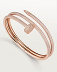 JUSTE BRACELET 3.5MM DOUBLE ROWS DIAMOND