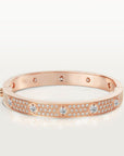 LOVE BRACELET 6.1MM DIAMOND-PAVED 10 BIG DIAMONDS