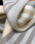 HM Ithaque Blanket Grey Wool Cashmere