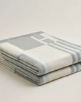 HM Ithaque Blanket Grey Wool Cashmere
