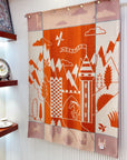 HM Avalon Epopee Blanket Mandarine Wool Cashmere