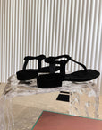 LP 25C Mindil Sandal Black Suede 208092