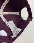 Celin Cap Dark Purple Cotton Twill Fabric 210444