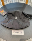 BOW BUCKET HAT BLACK 428186