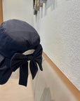 BOW BUCKET HAT BLACK 428186