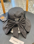BOW BUCKET HAT BLACK 428186