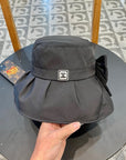 BOW BUCKET HAT BLACK 428186