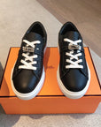 HM Day Sneaker Black Cowhide 970885