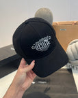 Celin Cap Black Cotton Fabric 210332