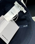 Celin Cap Blue Charcoal Cotton Fabric 210406