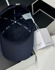 Celin Cap Blue Charcoal Cotton Fabric 210406