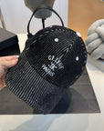 Celin Cap Black Cotton Fabric 210435