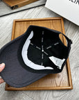 Celin Cap Black Denim Fabric 210356