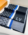 SCARF 180 CM IN COLORFUL CASHMERE 392966