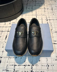 PRA SPORTY STYLE LOAFERS BLACK CALFSKIN
