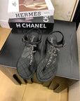 CC 25 Thong Sandal Double C Leather