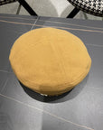 BERET HAT IN PEANUT BROWN FABRIC 419383