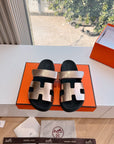 HM Chypre Sandal Copper Roser Calfskin 202813