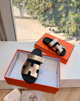 HM Chypre Sandal Copper Roser Calfskin 202813