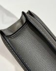 HM Constance Elan 24cm Bag Dark Grey Epsom Leather Gold Hardware