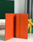 RICHELIEU WALLET 19 IN ORANGE GOYARDINE CANVAS