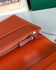 RICHELIEU WALLET 19 IN ORANGE GOYARDINE CANVAS