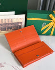 RICHELIEU WALLET 19 IN ORANGE GOYARDINE CANVAS