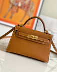 HM Mini Kelly 19cm Gold Epsom Gold Hardware