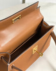 HM Mini Kelly 19cm Gold Epsom Gold Hardware