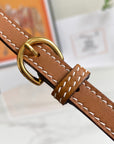 HM 24/24 Mini Bag 21cm Gold Evercolor Leather Gold Hardware