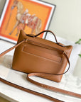 HM 24/24 Mini Bag 21cm Gold Evercolor Leather Gold Hardware