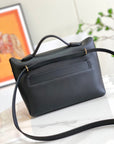 HM 24/24 Mini Bag 21cm Black Evercolor Leather Gold Hardware