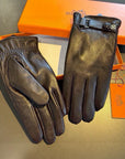 HM Glove Black Lambskin 470714
