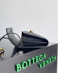 ANDIAMO BAG 19 IN BLACK CALFSKIN
