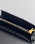 ANDIAMO BAG 19 IN BLACK CALFSKIN