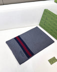 SCARF 180 CM IN SHARK GRAY CASHMERE 398451