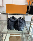 LV Rush Sneaker 40mm Black Cowhide