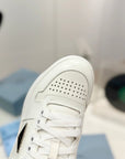 PRA DOWNTOWN NAPPA SNEAKERS WHITE CALFSKIN