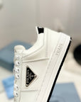 PRA DOWNTOWN NAPPA SNEAKERS WHITE CALFSKIN