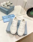 PRA DOWNTOWN NAPPA SNEAKERS WHITE CALFSKIN