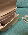 valenti loco 22cm cream calfskin