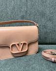 valenti loco 22cm cream calfskin